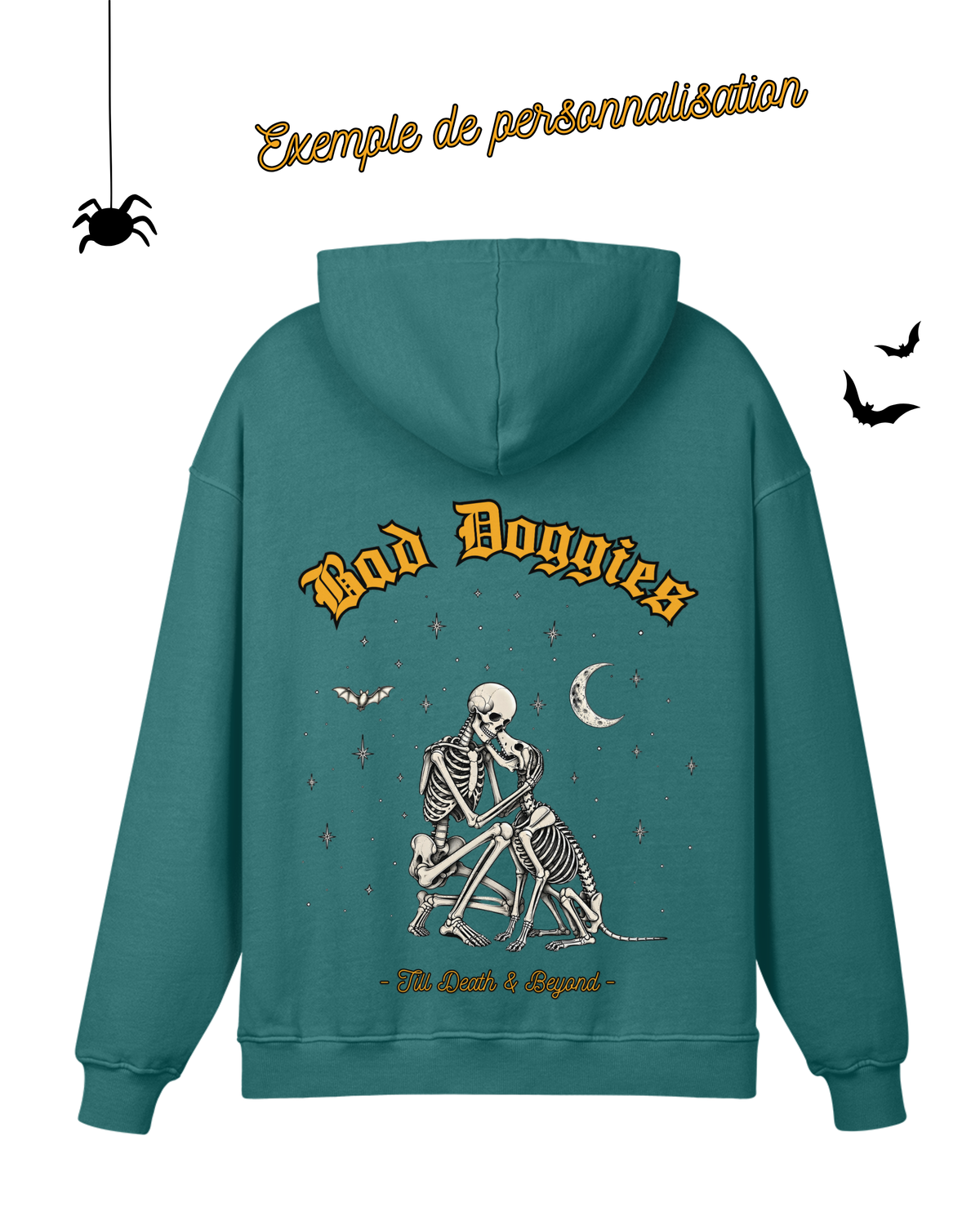 Hoodie Oversize Forever & Always 💀🕯️ 𝖆̀ 𝖕𝖊𝖗𝖘𝖔𝖓𝖓𝖆𝖑𝖎𝖘𝖊𝖗