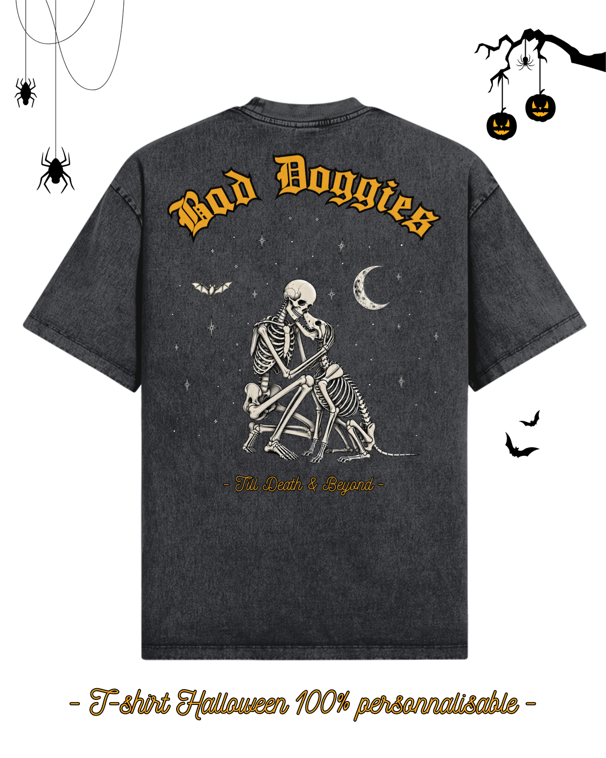 T-shirt Oversize Forever & Always 💀🕯️ 𝖆̀ 𝖕𝖊𝖗𝖘𝖔𝖓𝖓𝖆𝖑𝖎𝖘𝖊𝖗