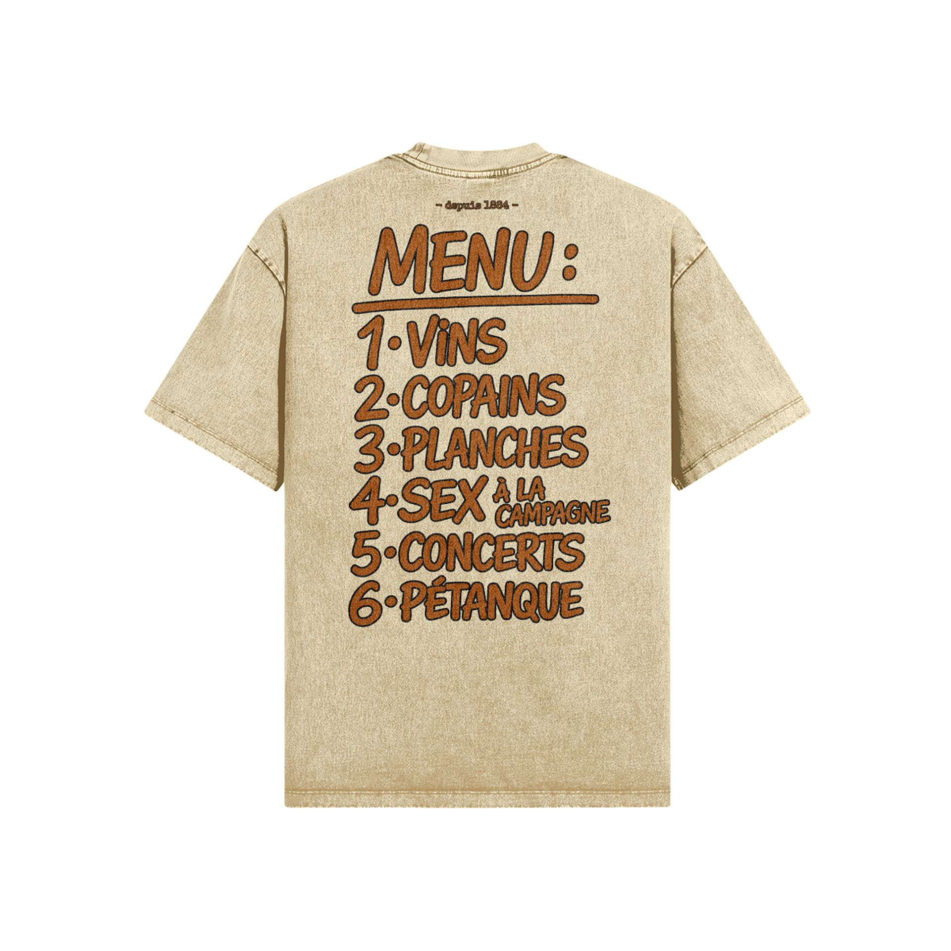 Tee Oversize - CHEZ GEORGETTE 🧡 x 𝔅𝔞𝔡 𝔇𝔬𝔤𝔤𝔦𝔢𝔰