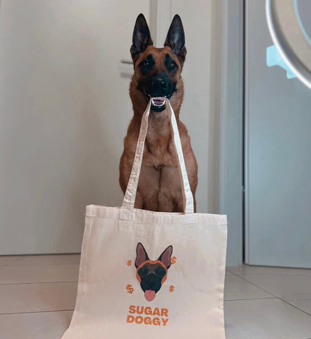 malinois tote bag malinois.shop
