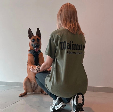 malinois with a malimom in malinois.shop