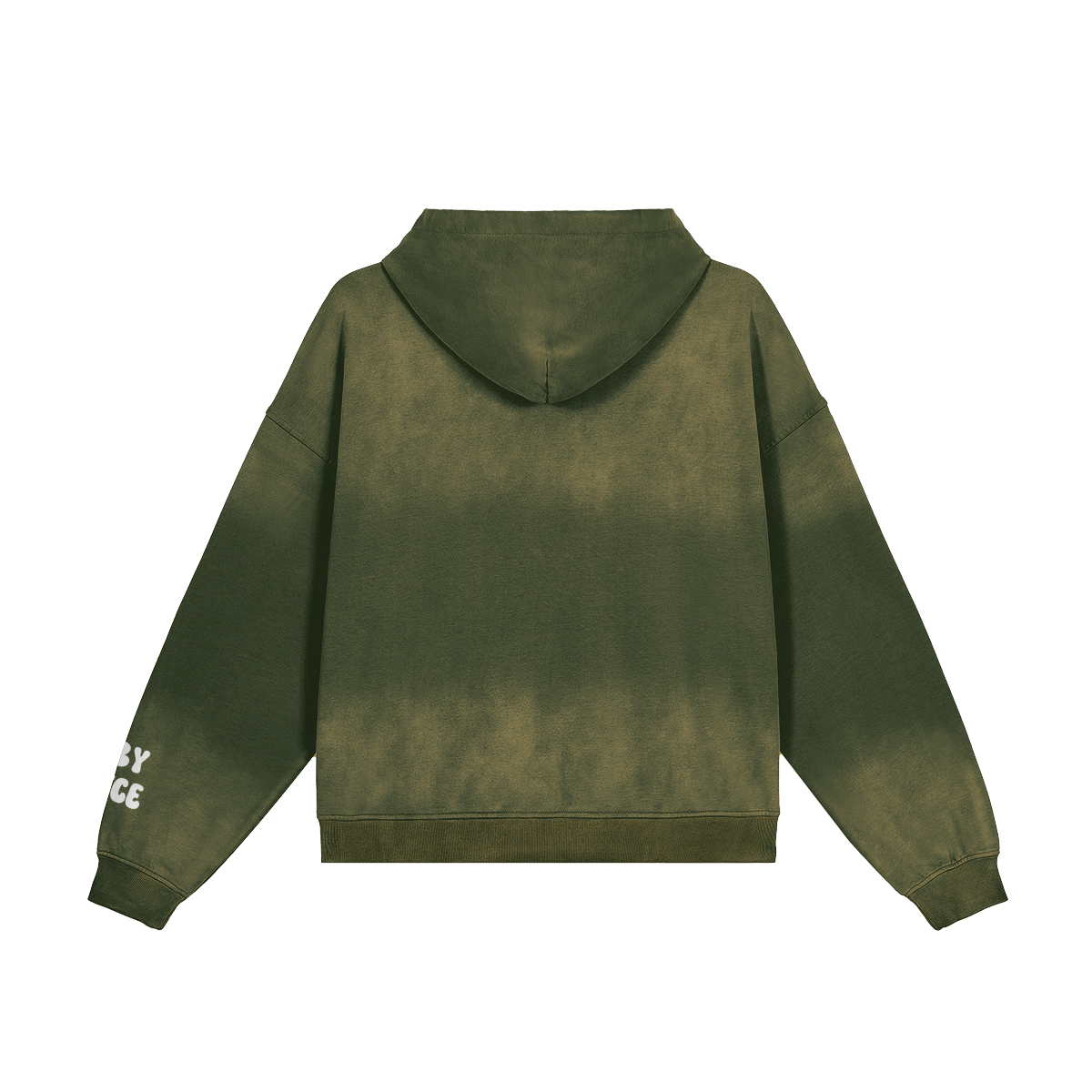 Hoodie Oversize Délavé - MY DOG IS MY BIGGEST FAN 🐾 (𝑚𝑎𝑛𝑐ℎ𝑒 𝑎̀ 𝑝𝑒𝑟𝑠𝑜𝑛𝑛𝑎𝑙𝑖𝑠𝑒𝑟)