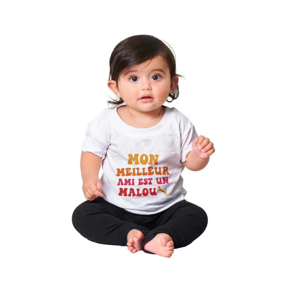 Baby T-Shirt - Mon Meilleur Ami 🐕 - Baby T - Shirt