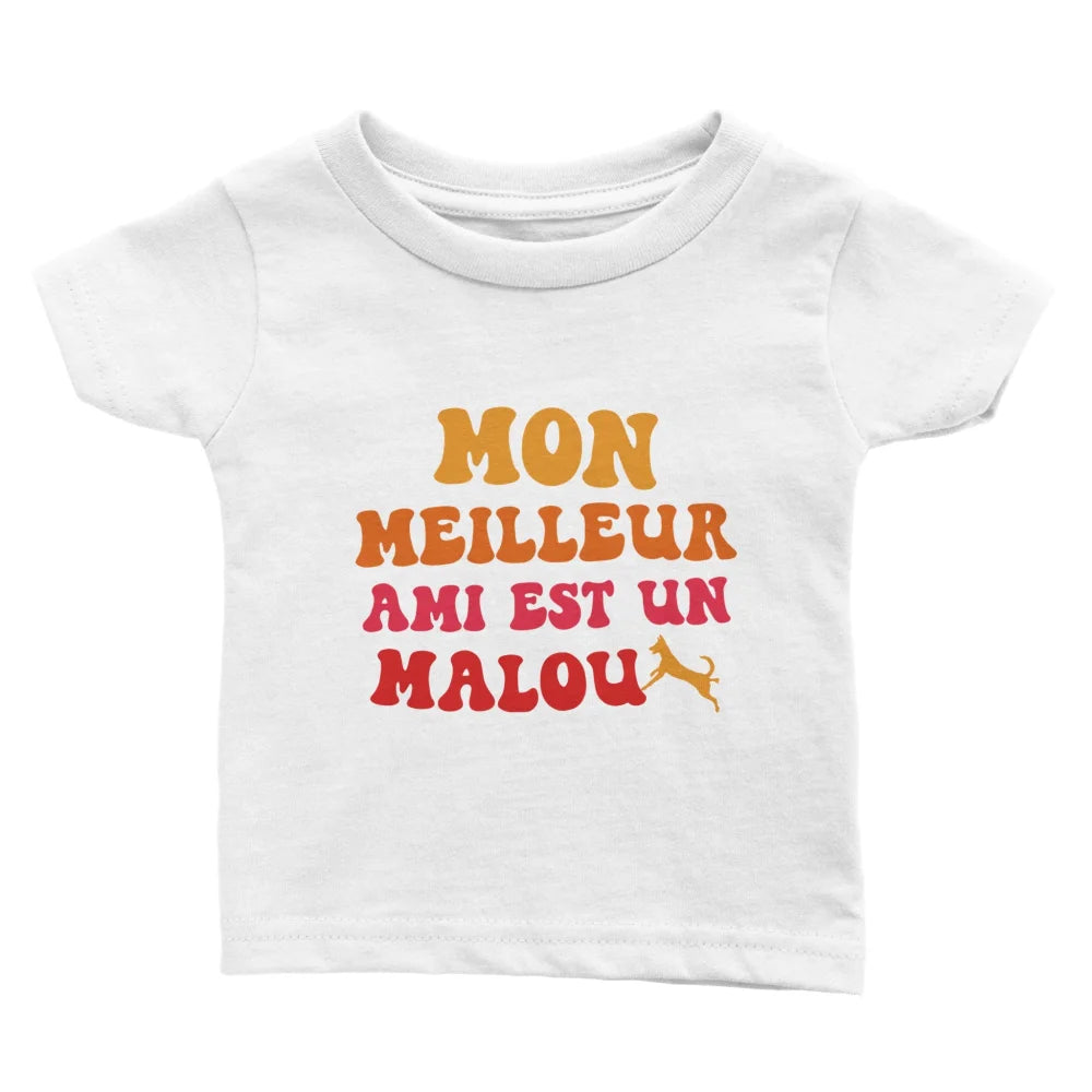 Baby T-Shirt - Mon Meilleur Ami 🐕 - 6m Baby T - Shirt