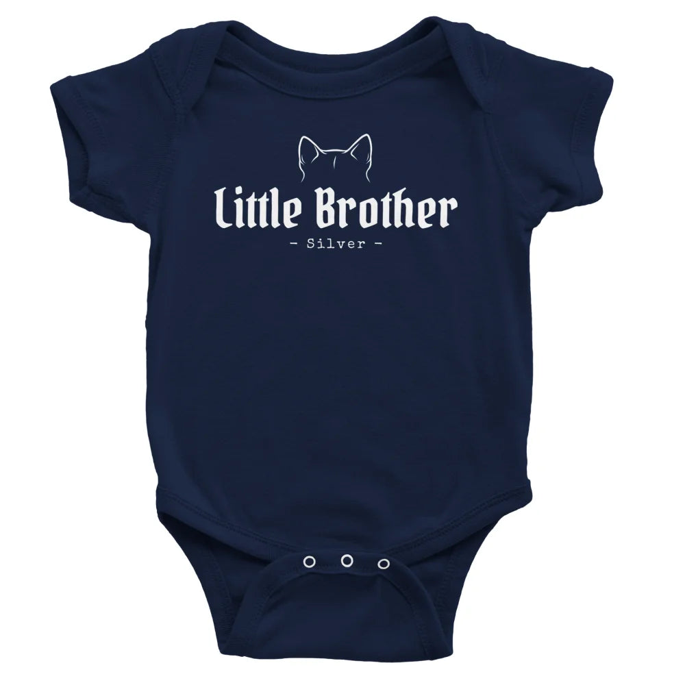 Body Personnalisé - Little Bro x Silver 💙 - 6M Body