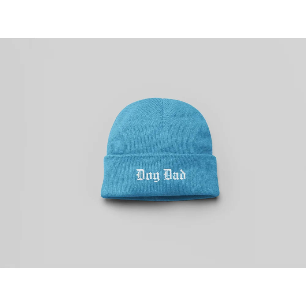 Bonnets Brodés - 𝕯𝖔𝖌 𝕸𝖔𝖒 / 𝕯𝖔𝖌 𝕯𝖆𝖉 ✨ - Dog Dad / Light Blue