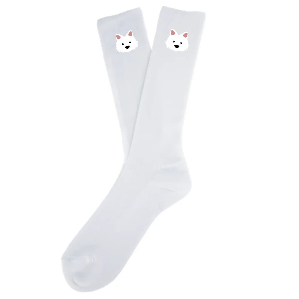 Chaussettes Brodées 🏴‍☠️ - Berger Blanc Suisse