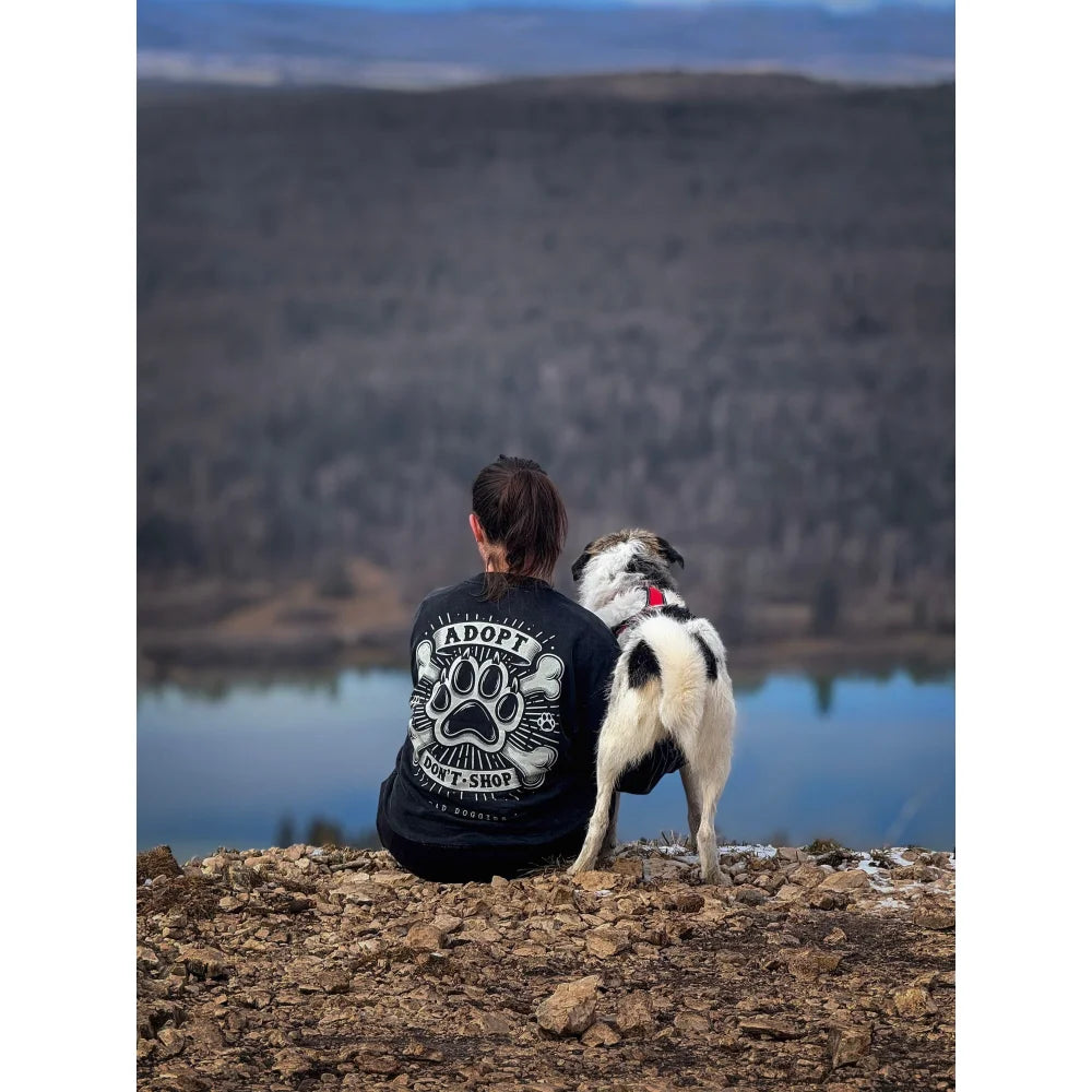 Crewneck - Adopt Don’t Shop 🐾 - Crewneck - Adopt Don’t Shop