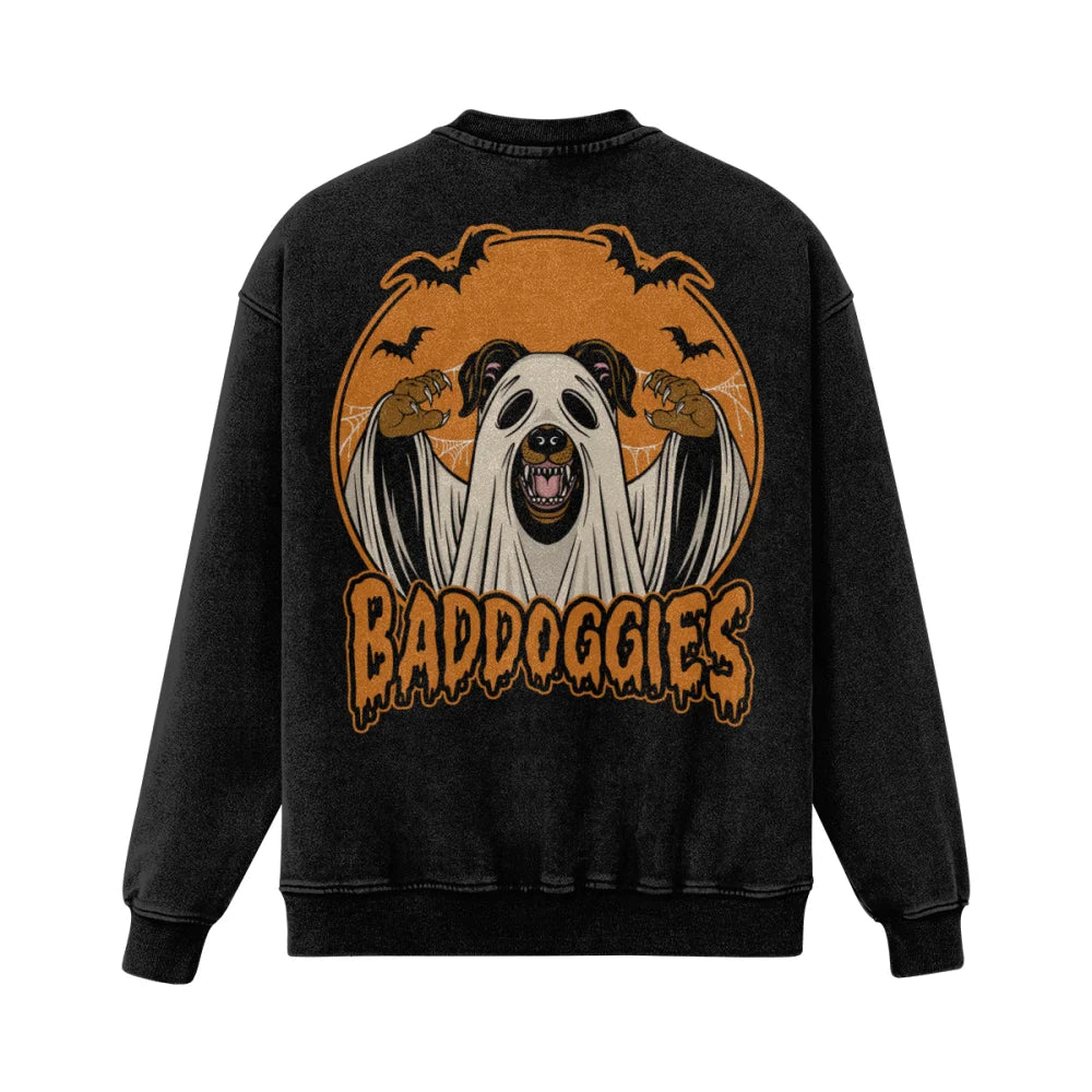 Crewneck Oversized - BOO DOG 👻 - Crewneck Oversized - BOO
