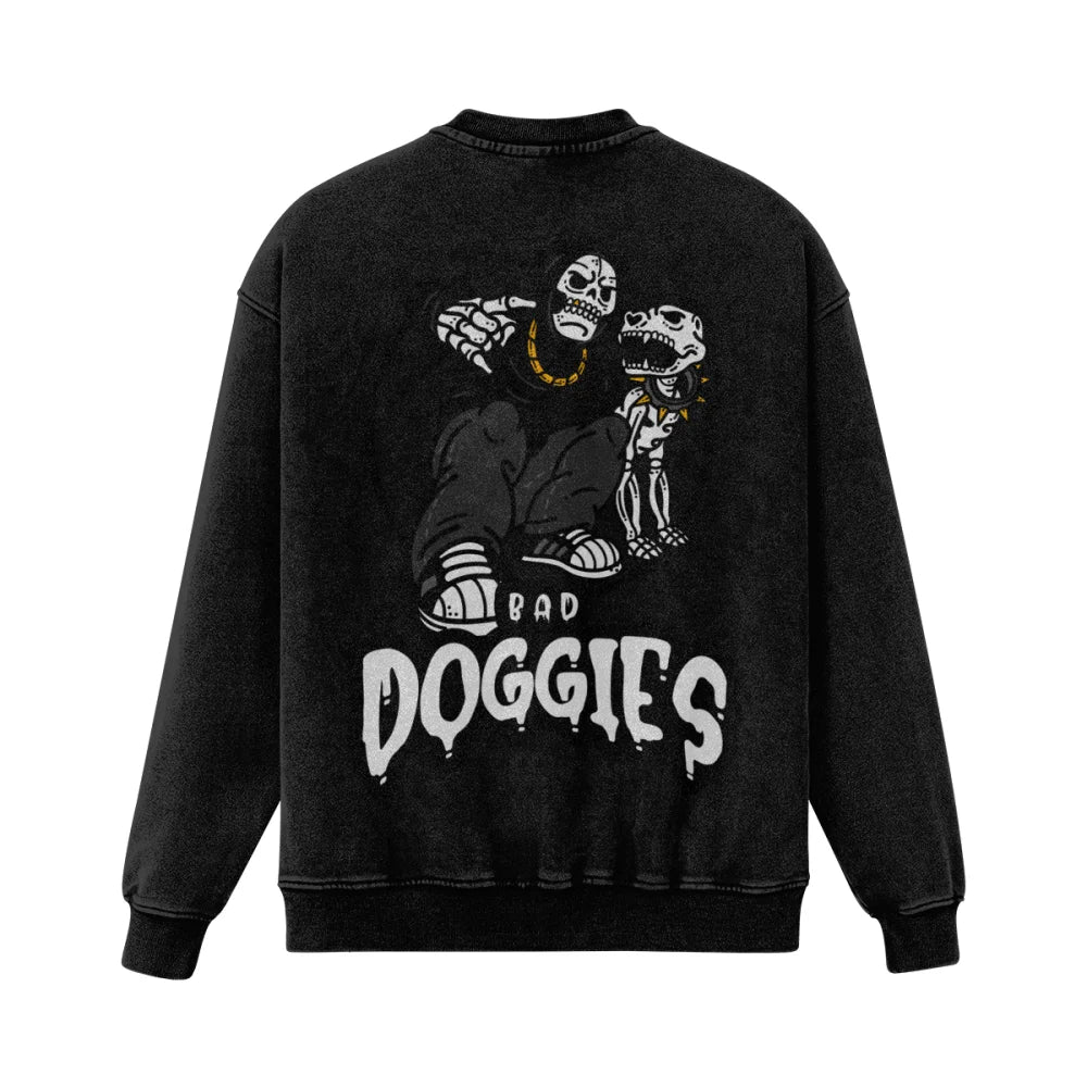 Crewneck Oversized - Skeleton 💀 - Crewneck Oversized