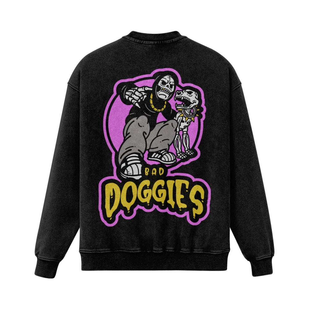 Crewneck Oversized - Skeleton 💀 - Crewneck Oversized