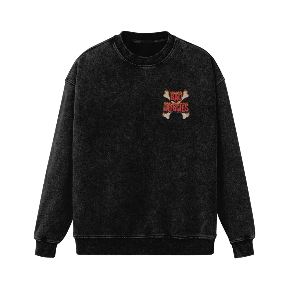 Crewneck Ultra Oversized - BAD DOGGIES ❤️‍🔥 - S Crewneck