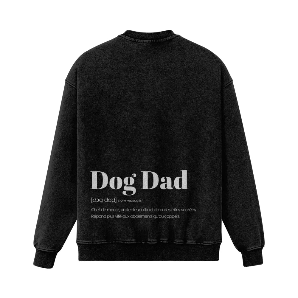 Crewneck Ultra Oversized - DEFINITION DOG DAD 💬 - 2 / S