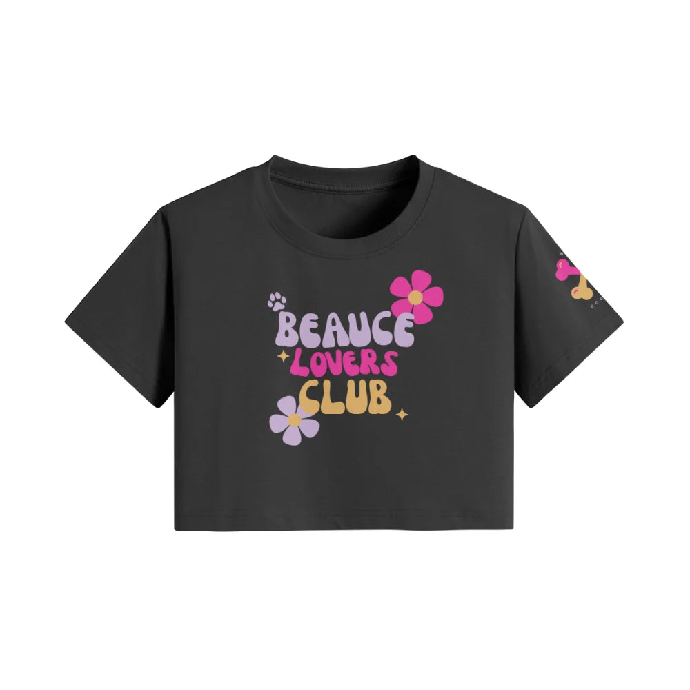 Crop Top ✨ BEAUCE LOVERS CLUB 🌸 - Black Jack / Cosmopolitan