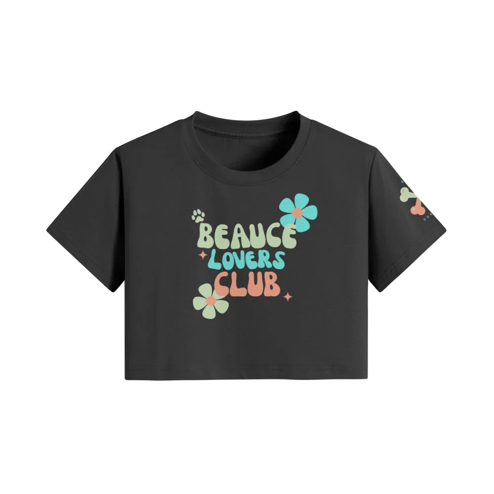 Crop Top ✨ BEAUCE LOVERS CLUB 🌸 - Black Jack / Mojito / S