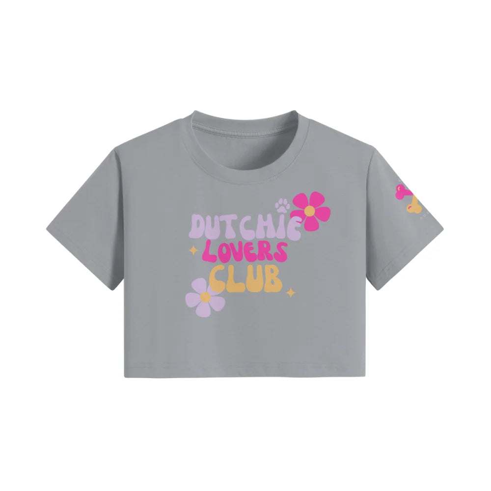 Crop Top ✨ DUTCHIE LOVERS CLUB 🌸 - Grey Scofield