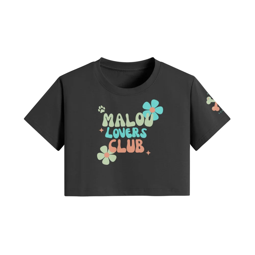 Crop Top ✨ MALOU LOVERS CLUB 🌸 - Black Jack / Mojito / S