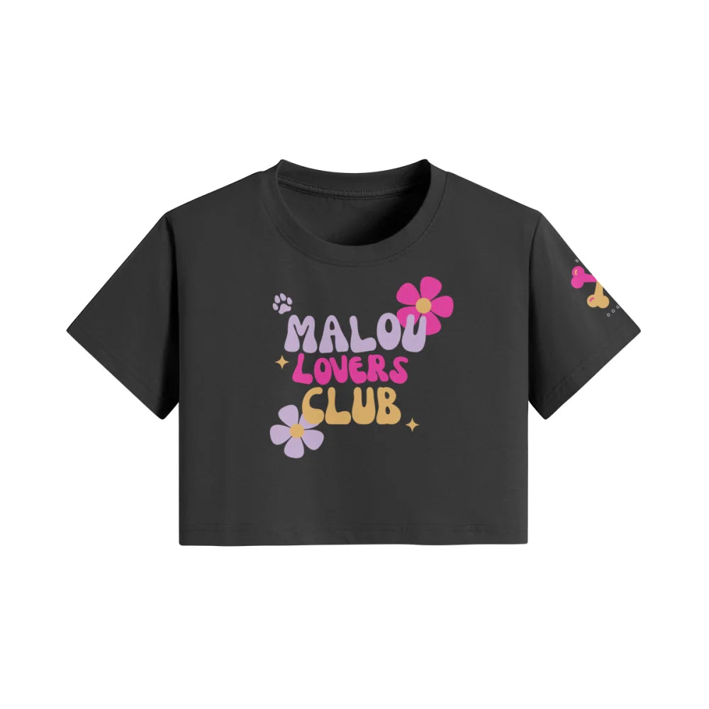 Crop Top ✨ MALOU LOVERS CLUB 🌸 - Black Jack / Cosmopolitan