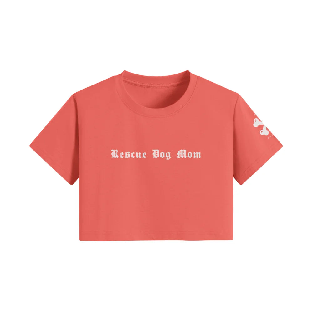 Crop Top Rescue Dog Mom 🏴‍☠️ - Rouille / S Crop Top Rescue