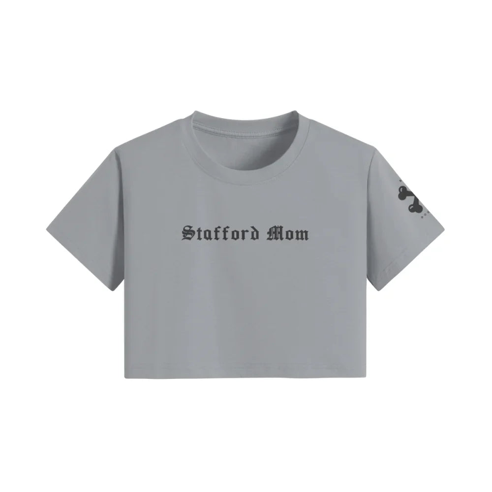 Crop Top Staffie 🏴‍☠️ - Grey Scofield / S Crop Top