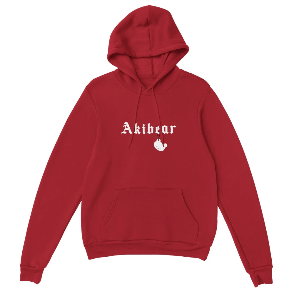 Hoodie 𝓐𝓴𝖎𝖇𝖊𝖆𝖗 🐻 - Coquelicot / S
