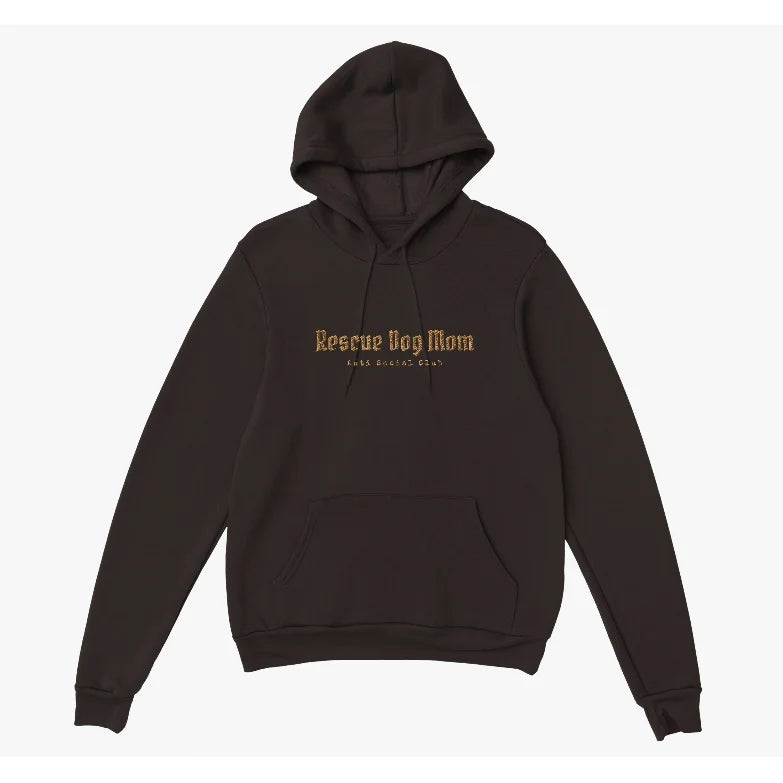 Hoodie BRODÉ - 𝕽𝖊𝖘𝖈𝖚𝖊 𝕯𝖔𝖌 𝕸𝖔𝖒 𝙰𝚗𝚝𝚒 𝚂𝚘𝚌𝚒𝚊𝚕 𝙲𝚕𝚞𝚋 ✨ - Hoodie