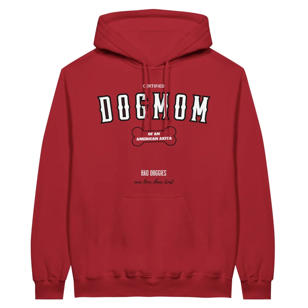 Hoodie CERTIFIED DOGMOM CLUB 🎓 - American Akita