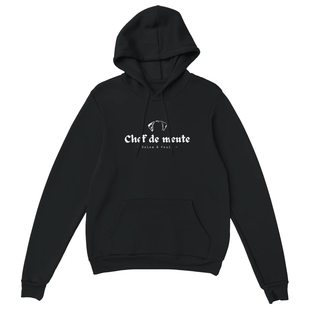 Hoodie Chef de Meute 🐺 𝖆̀ 𝖕𝖊𝖗𝖘𝖔𝖓𝖓𝖆𝖑𝖎𝖘𝖊𝖗 - Hoodie Chef