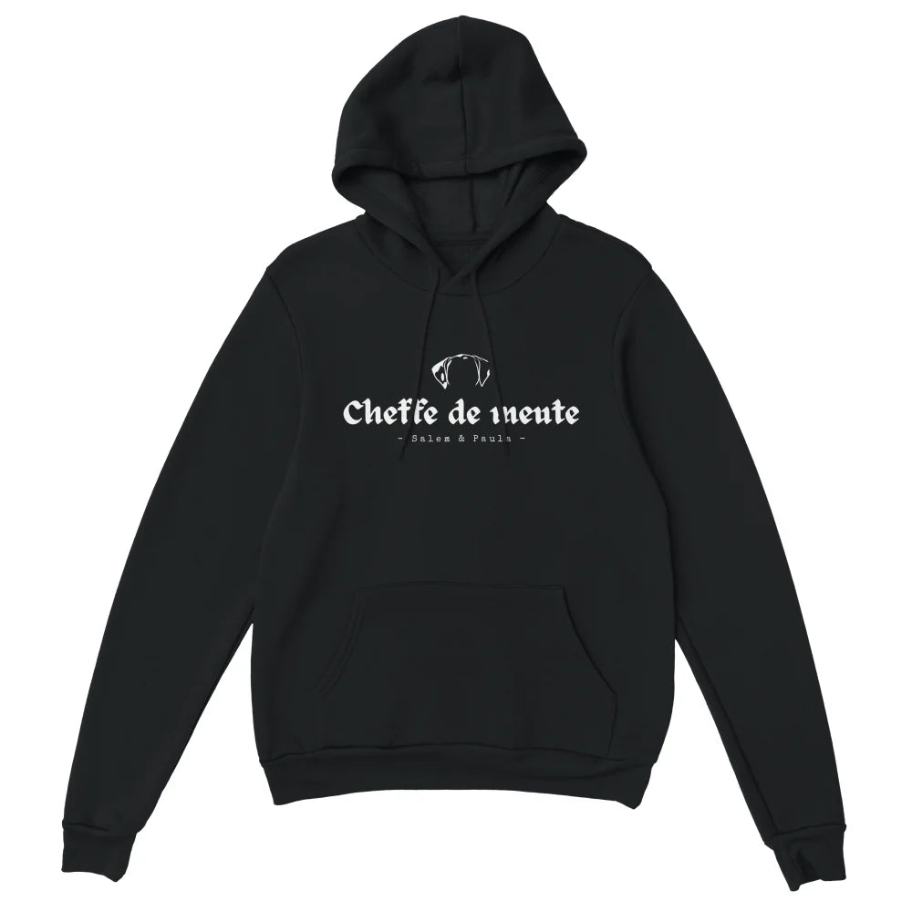 Hoodie Cheffe de Meute 🐺 𝖆̀ 𝖕𝖊𝖗𝖘𝖔𝖓𝖓𝖆𝖑𝖎𝖘𝖊𝖗 - Hoodie Cheffe