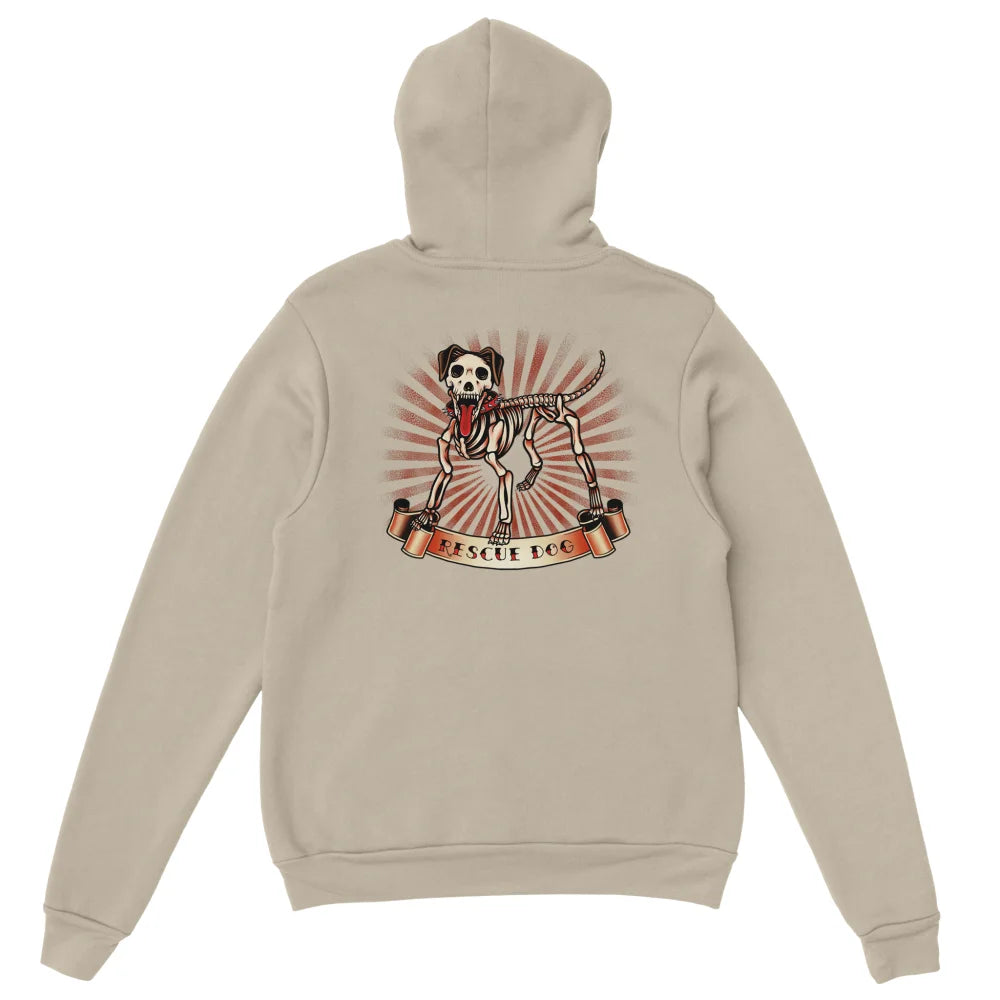 Hoodie Dark Rescue Dog - Sahara / S Hoodie Dark Rescue Dog