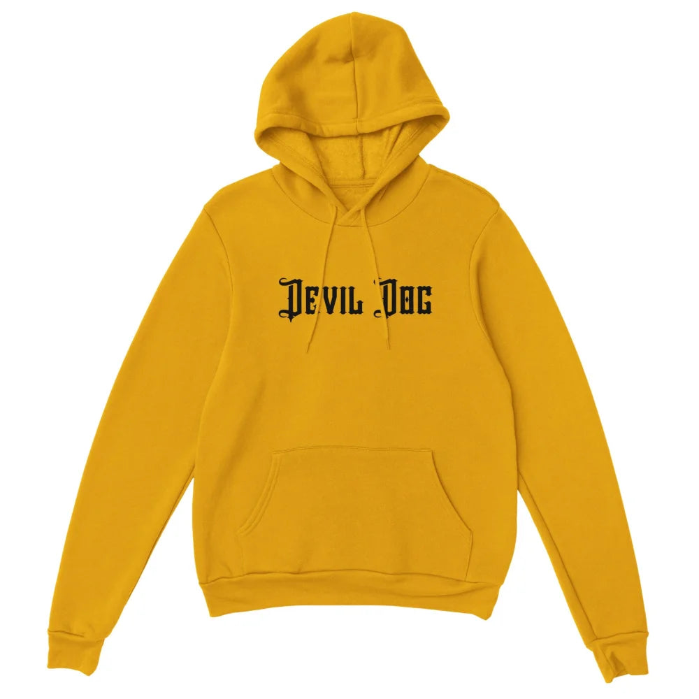 Hoodie 𝗗𝗘𝗩𝗜𝗟 𝗗𝗢𝗚 😈 - Gold is the