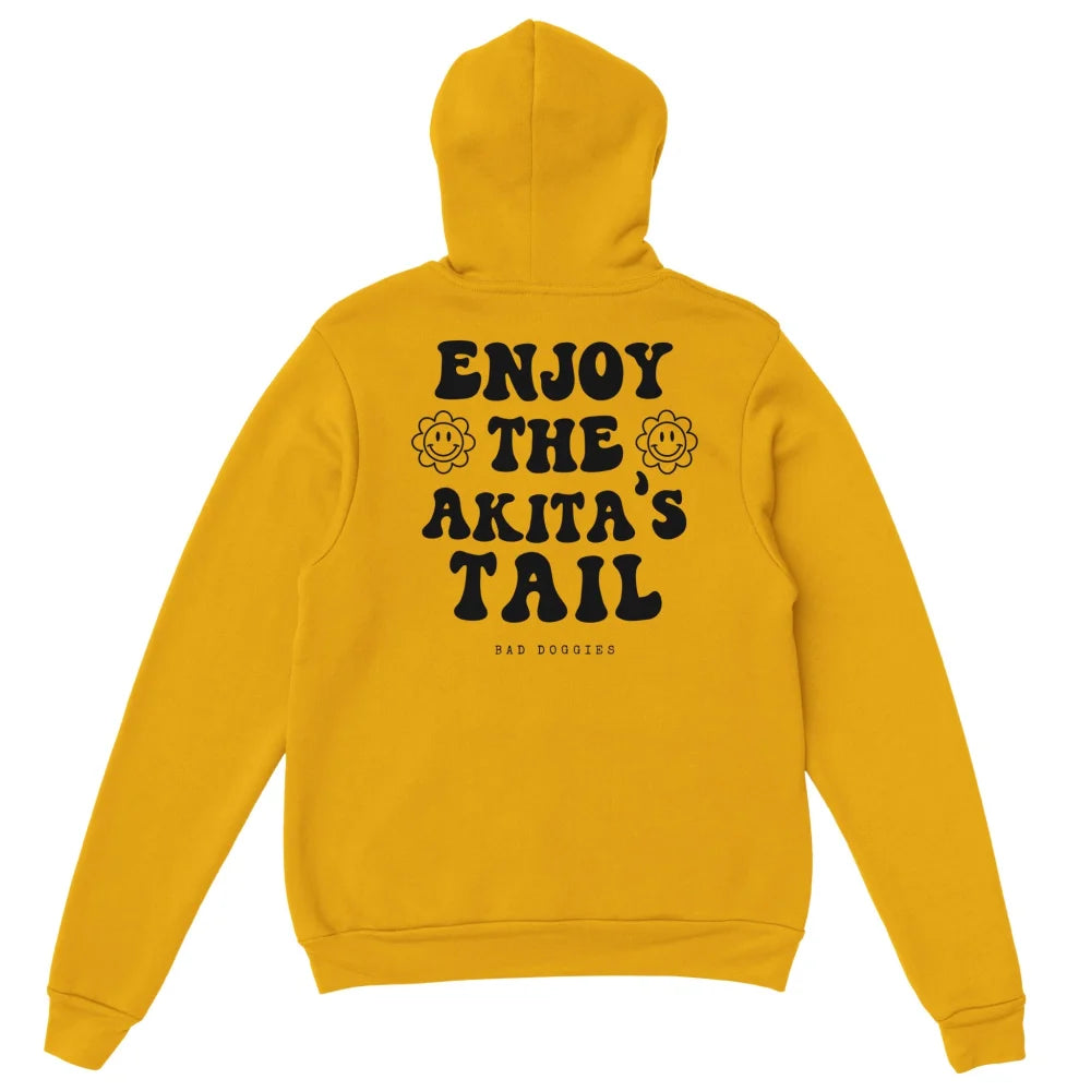 Hoodie Enjoy The Akita’s Tail 🐌 - Gold is the New