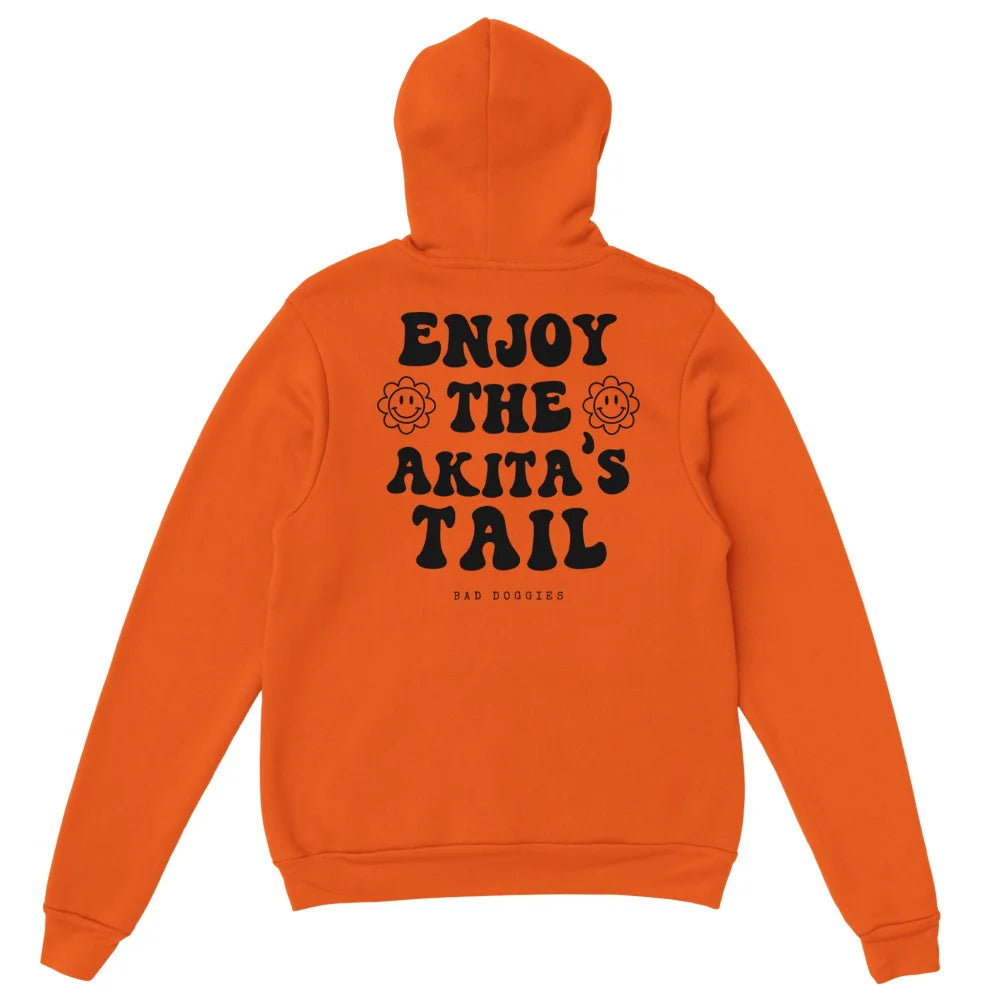 Hoodie Enjoy The Akita’s Tail 🐌 - Feu / S Hoodie Enjoy