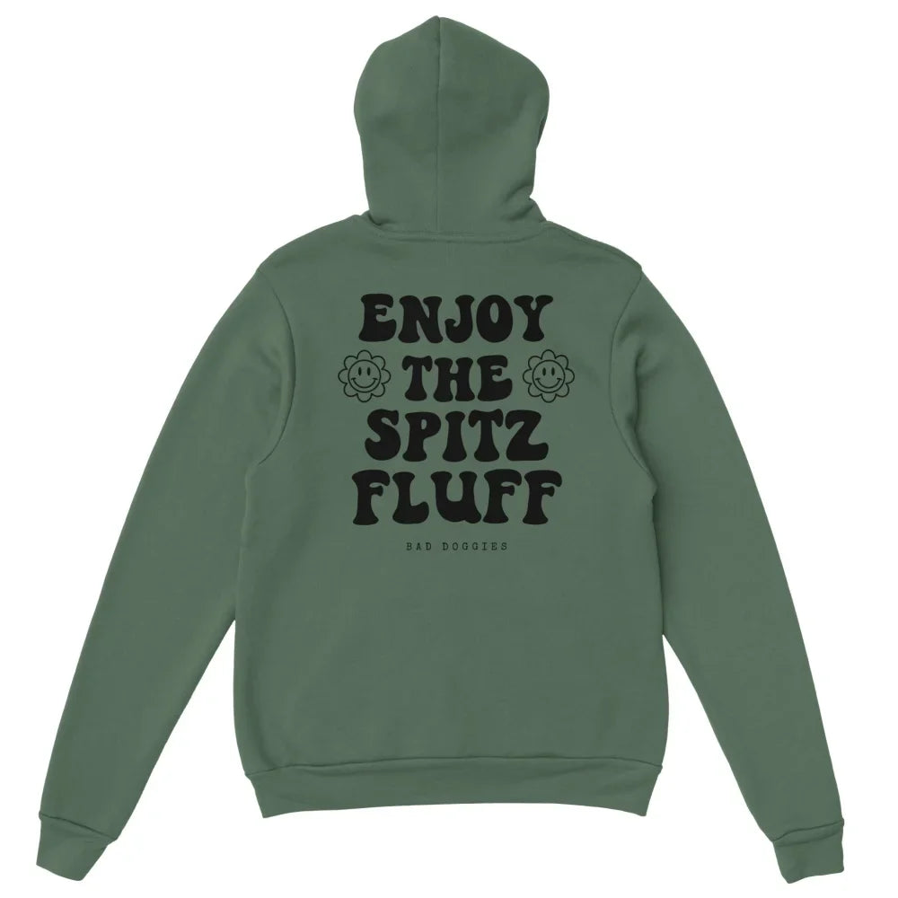 Hoodie Enjoy The Spitz Fluff ✨ - Military Green / S Hoodie