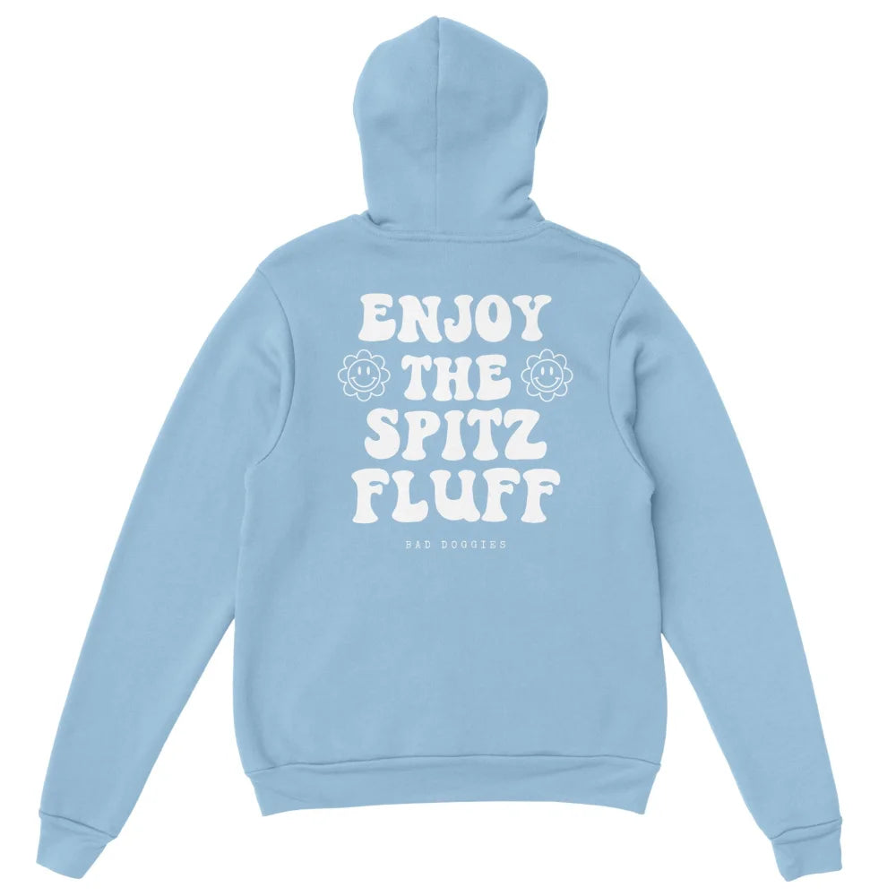 Hoodie Enjoy The Spitz Fluff ✨ - Light Blue / S Hoodie