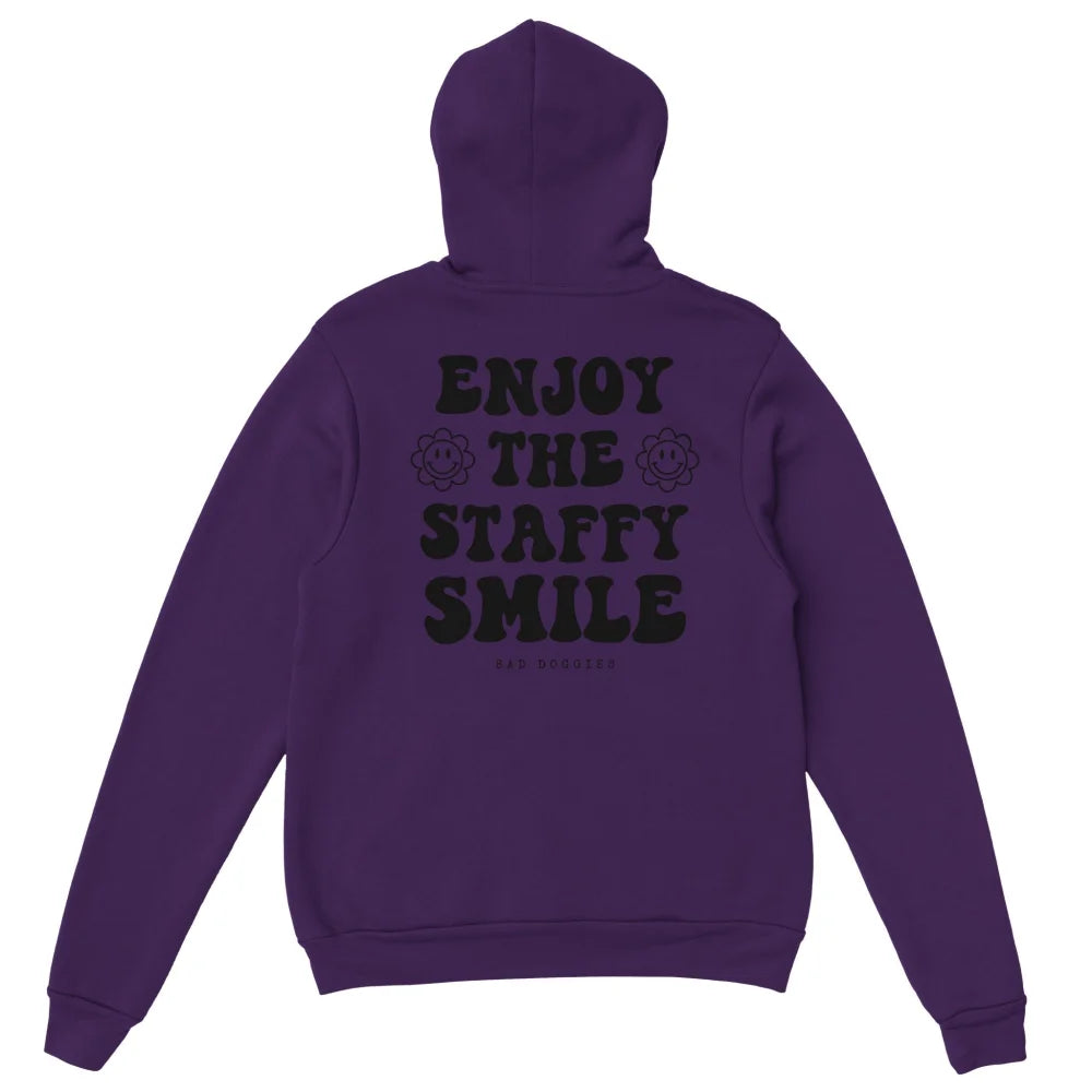 Hoodie ENJOY THE STAFFY SMILE ✨ - 16 coloris - Bunch of
