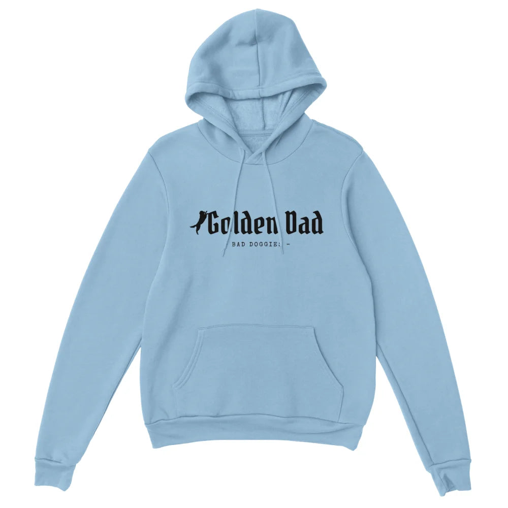 Hoodie Golden Dad 🐶 - Light Blue / S Hoodie Golden Dad 🐶