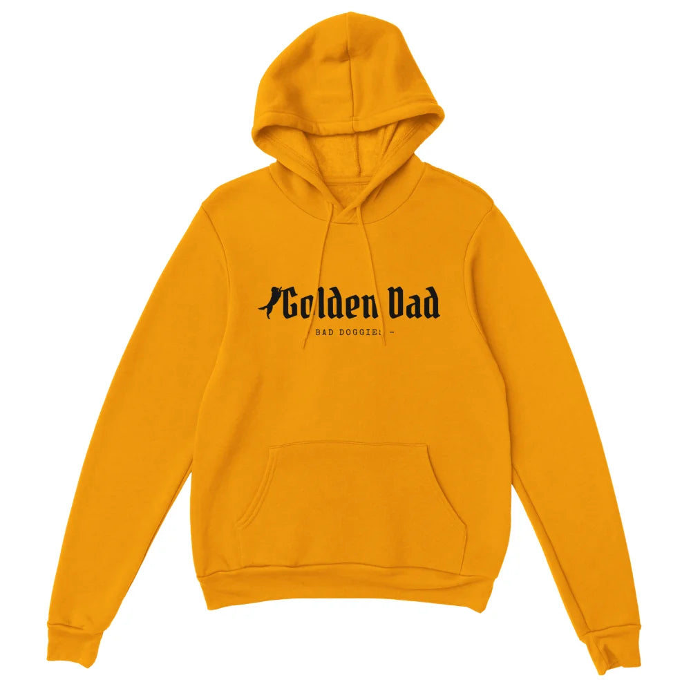 Hoodie Golden Dad 🐶 - Gold is the New Black / S Hoodie