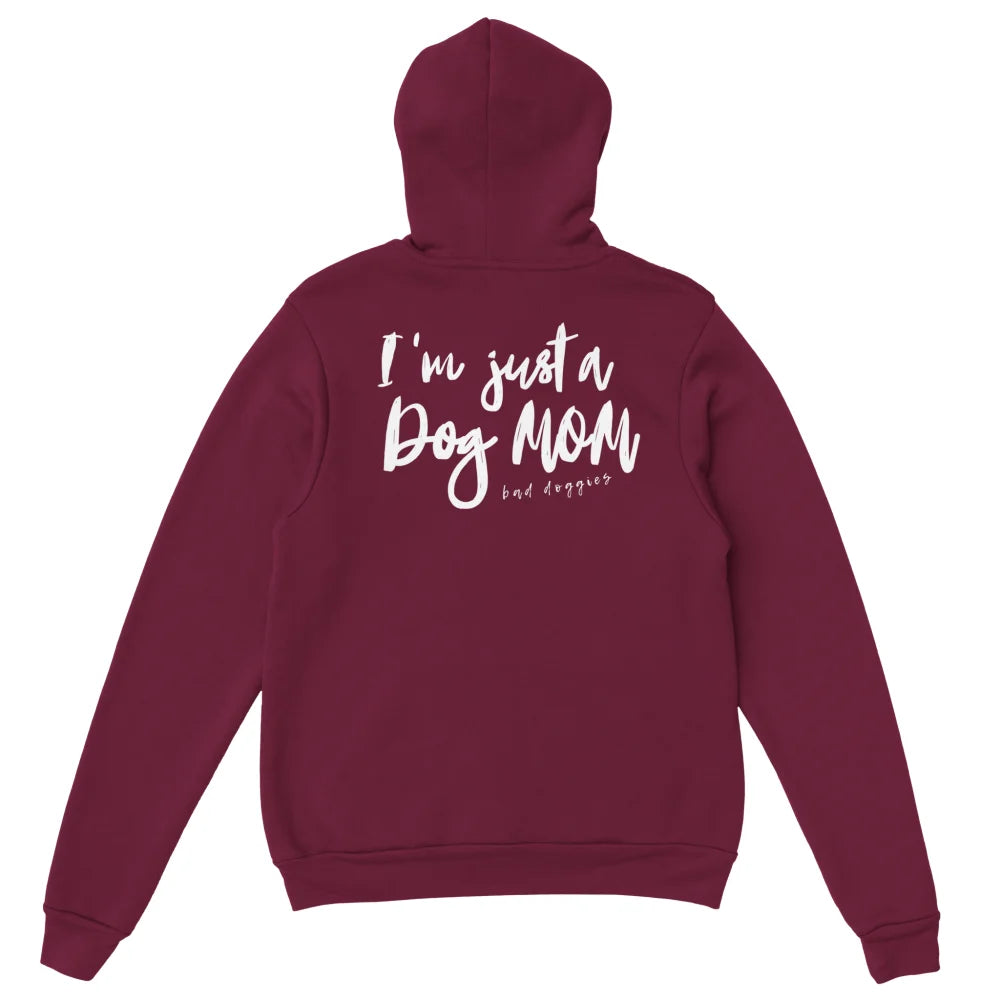 Hoodie I’m Just a Dog Mom 💫 - Royal Purple / S Hoodie I’m