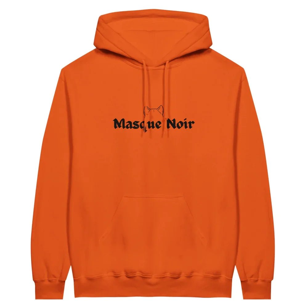 Hoodie Masque Noir 🖤 Akita Américain - Feu / S Hoodie