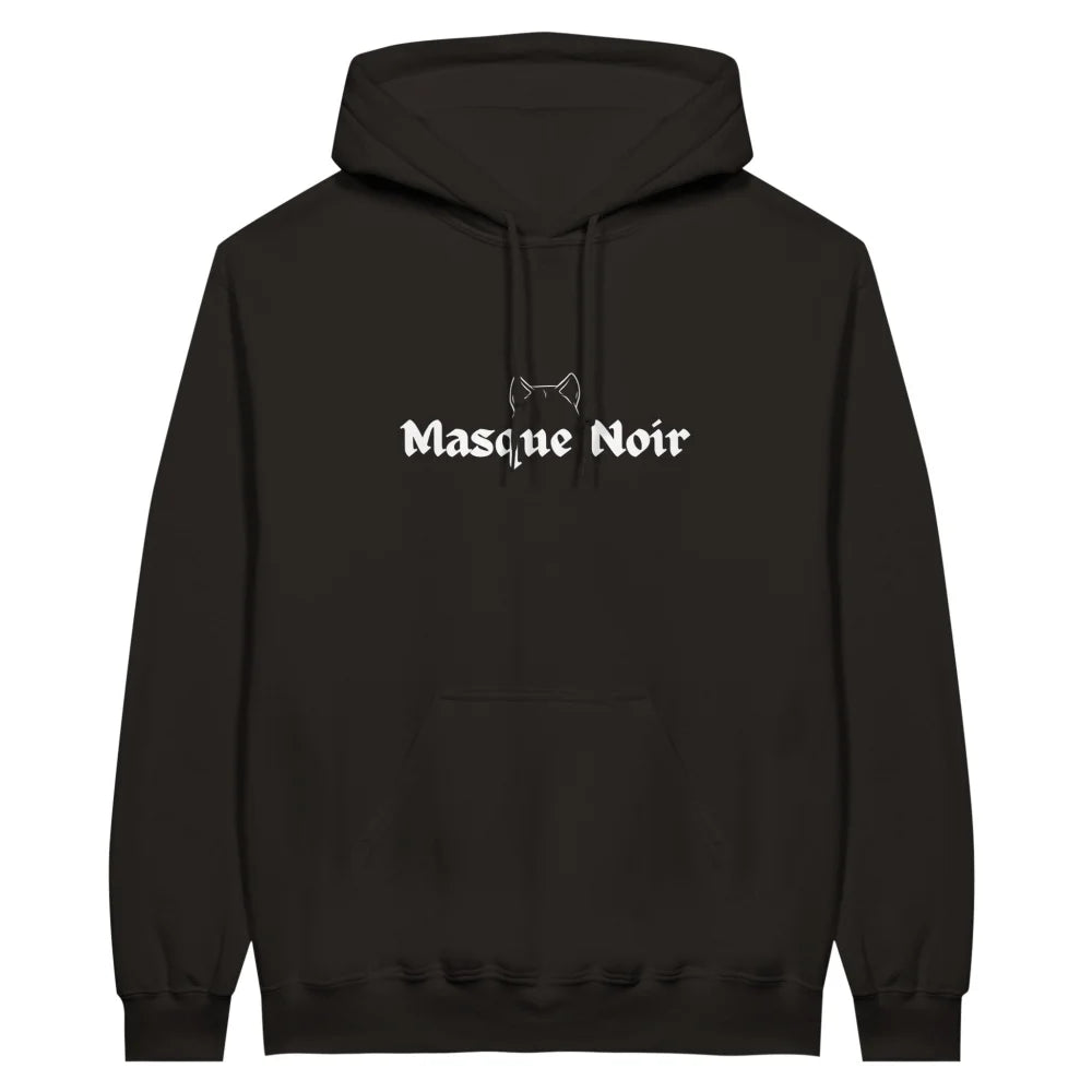 Hoodie Masque Noir 🖤 Akita Américain - Black Jack / S