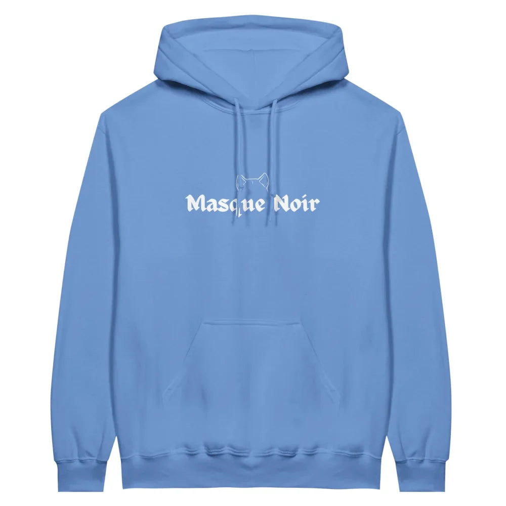 Hoodie Masque Noir 🖤 Akita Américain - Old Blue / S