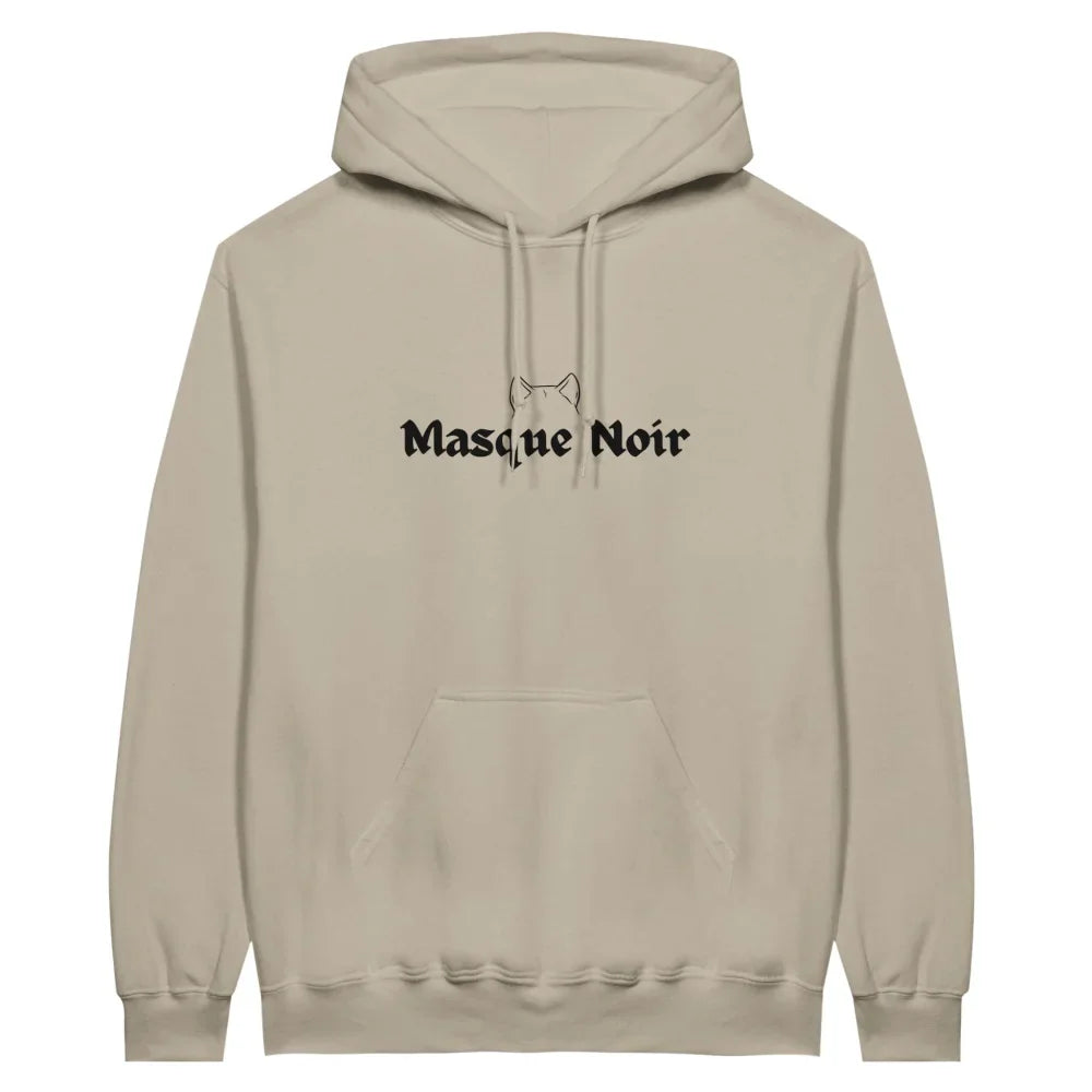 Hoodie Masque Noir 🖤 Akita Américain - Sahara / S