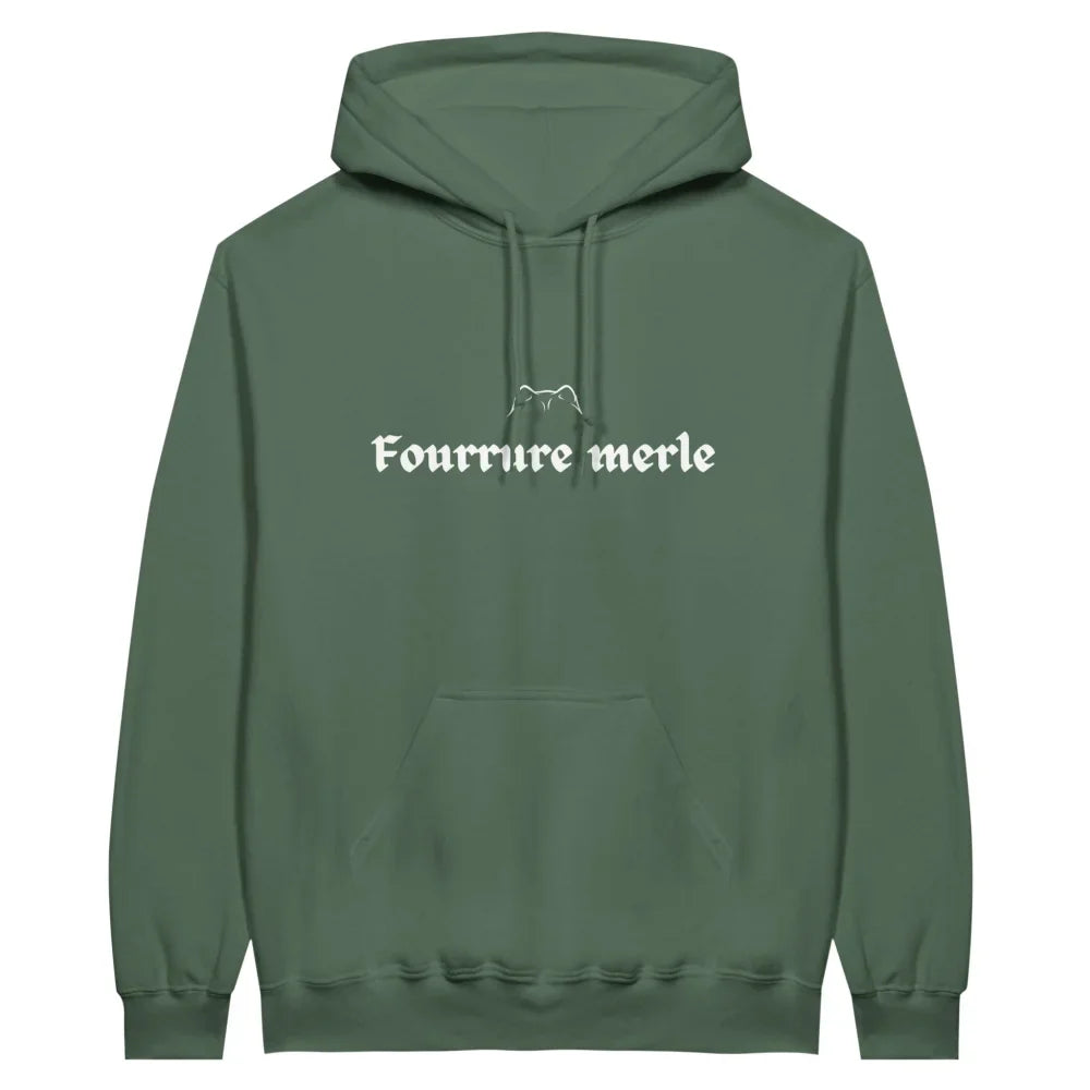 Hoodie 𝐅𝐨𝐮𝐫𝐫𝐮𝐫𝐞 𝐌𝐞𝐫𝐥𝐞 - 𝚂𝚙𝚒𝚝𝚣 - Military Green / S Hoodie