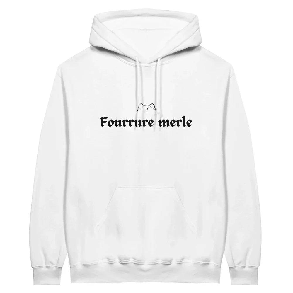 Hoodie 𝐅𝐨𝐮𝐫𝐫𝐮𝐫𝐞 𝐌𝐞𝐫𝐥𝐞 - 𝚂𝚙𝚒𝚝𝚣 - White comme Walter / S