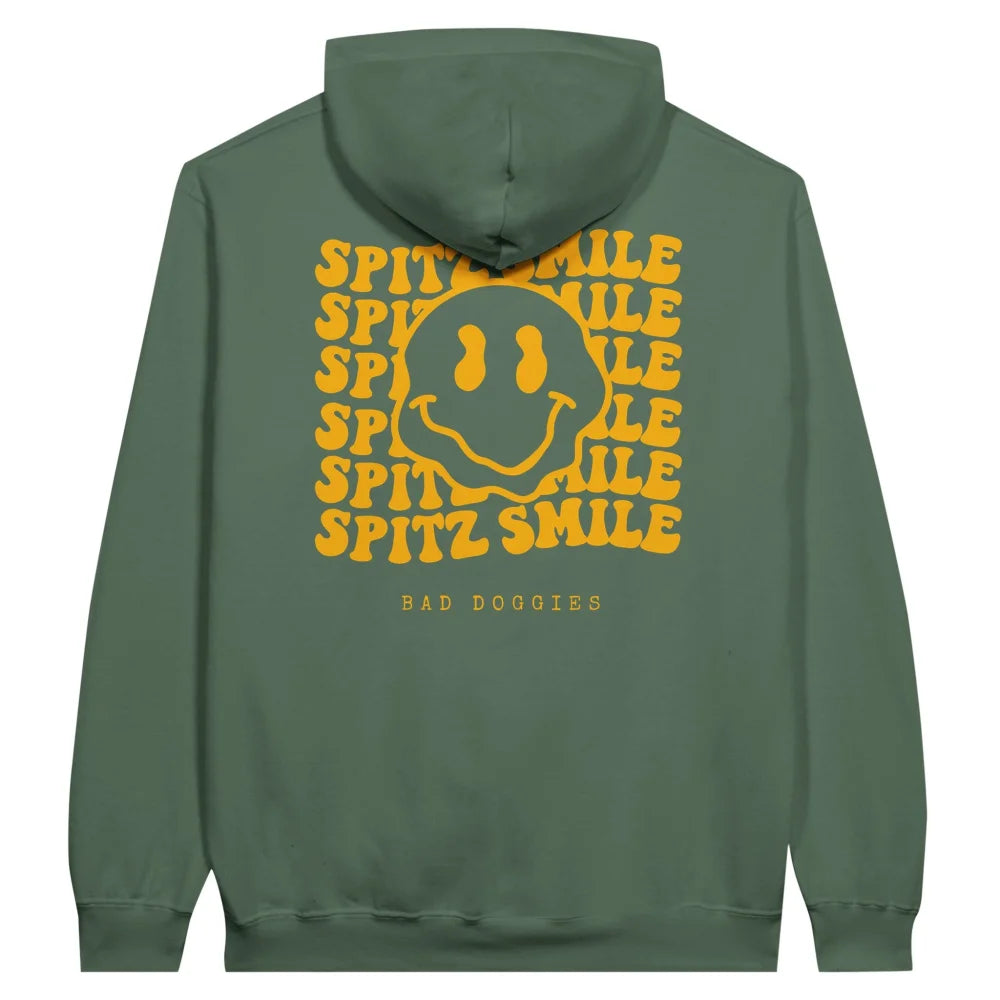Hoodie Spitz Smile 🫠 - Military Green / S Hoodie Spitz
