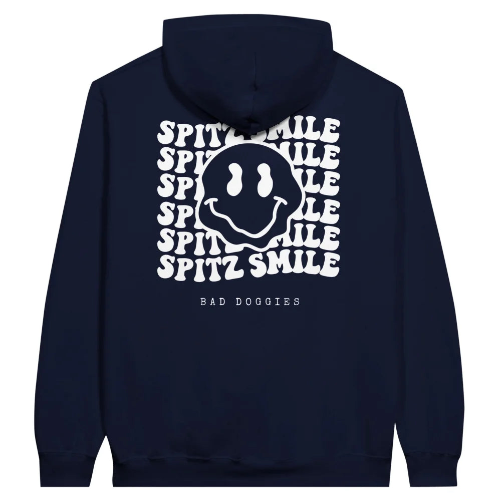 Hoodie Spitz Smile 🫠 - Navy / S Hoodie Spitz Smile 🫠