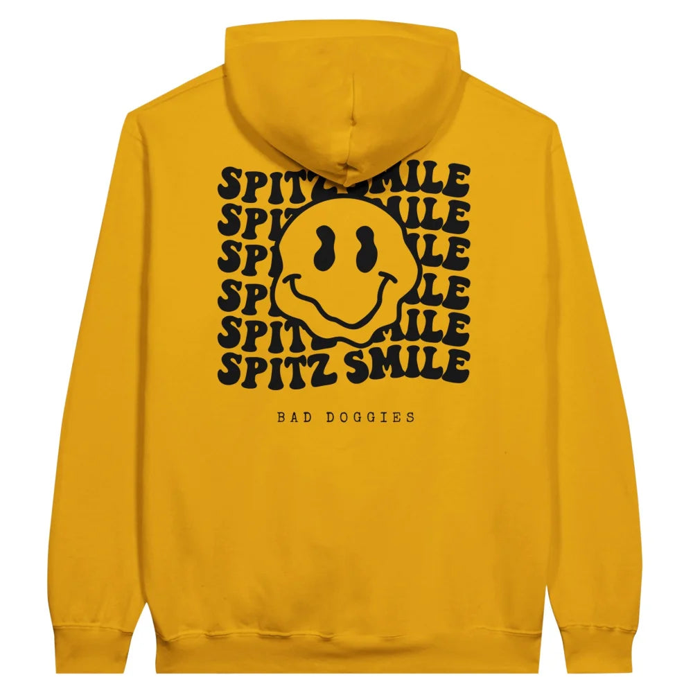 Hoodie Spitz Smile 🫠 - Gold is the New Black / S Hoodie