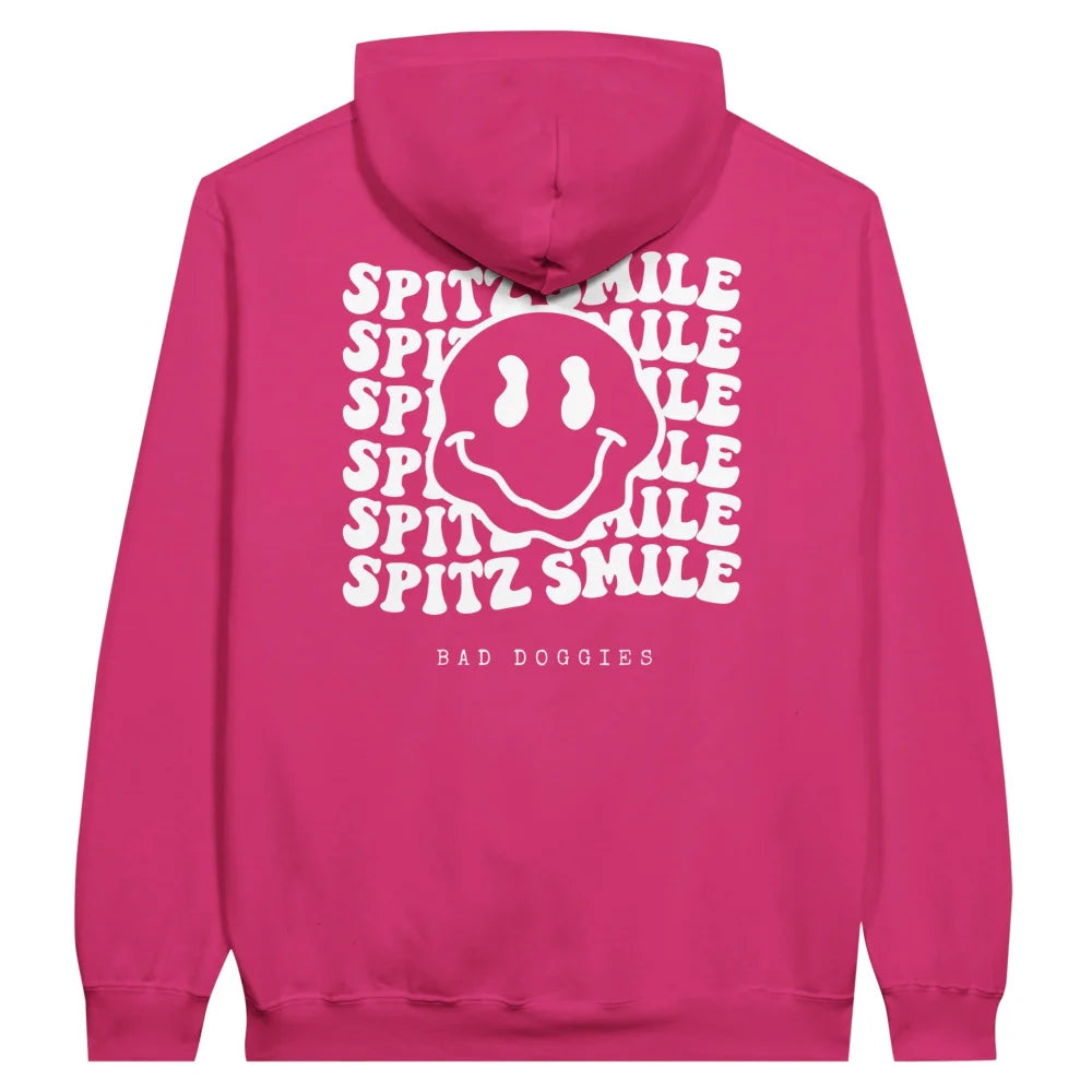 Hoodie Spitz Smile 🫠 - Royal Pink / S Hoodie Spitz Smile