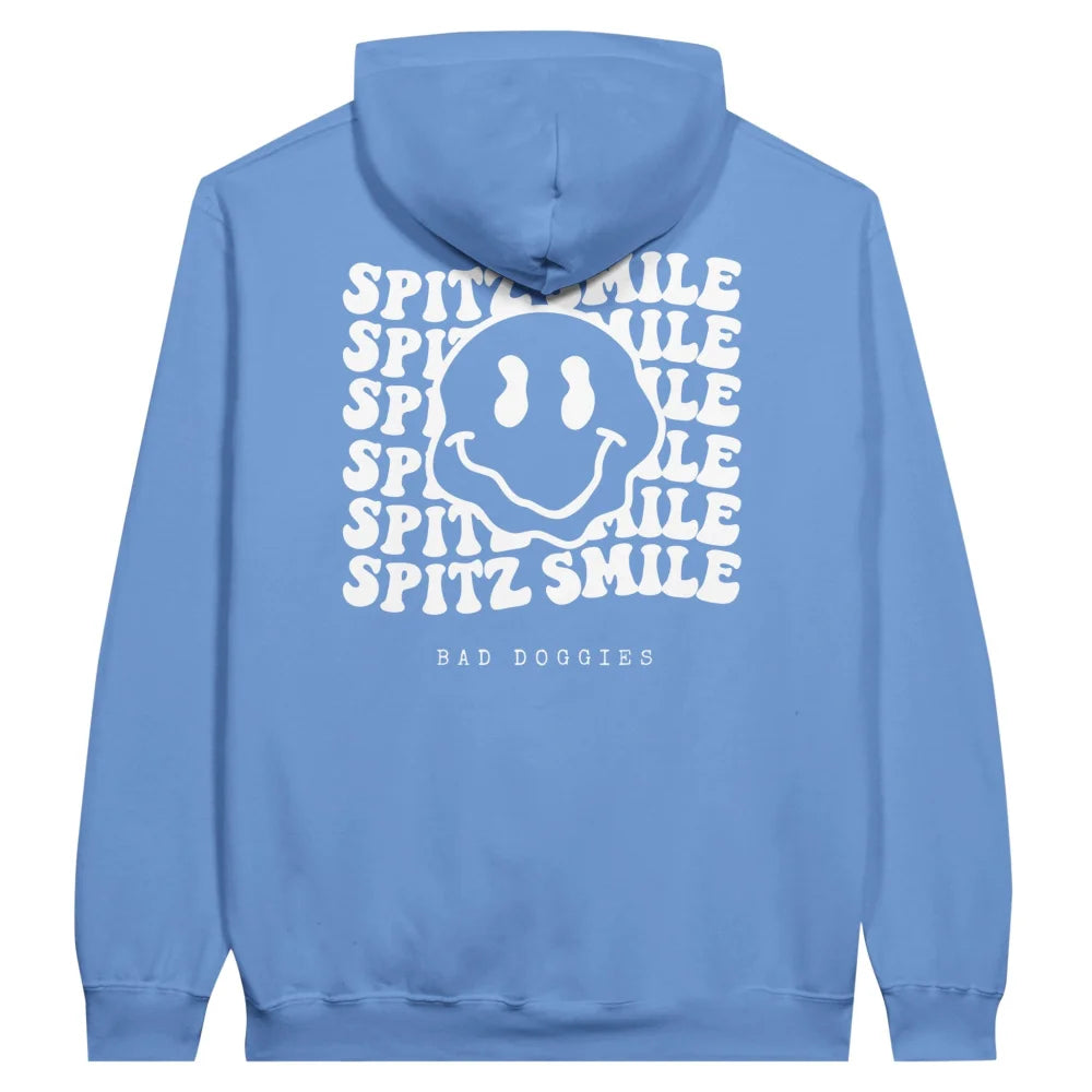 Hoodie Spitz Smile 🫠 - Old Blue / S Hoodie Spitz Smile
